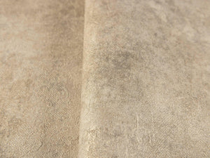 Luxury Beige Distressed Metallic 3D Embossed Wallpaper, Rustic Non-Woven Wall Covering, 41.7"W x 614"H, Washable Removable fo