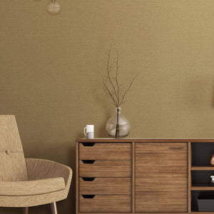Luxury Beige Textured Wallpaper, Farmhouse Non-Woven Wall Covering, 41.7"W x 614"H, Washable Removable for Living Room Bedroo
