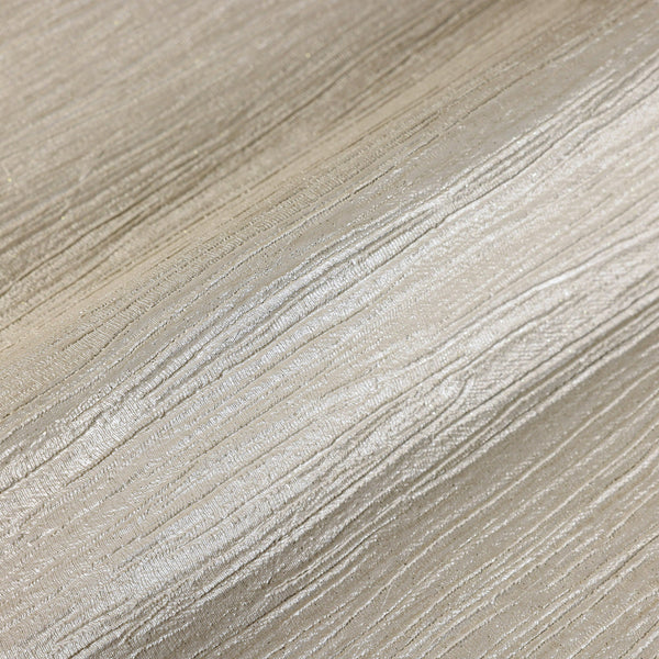 Luxury Beige Striped Stripe 3D Embossed Wallpaper, Traditional Non-Woven Wall Covering, 41.7"W x 398"H, Washable Removable fo