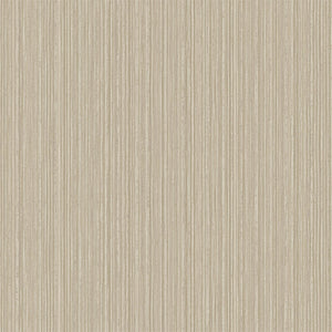 Luxury Beige Striped Stripe Textured Wallpaper, Modern Non-Woven Wall Covering, 41.7"W x 614"H, Washable Removable for Living