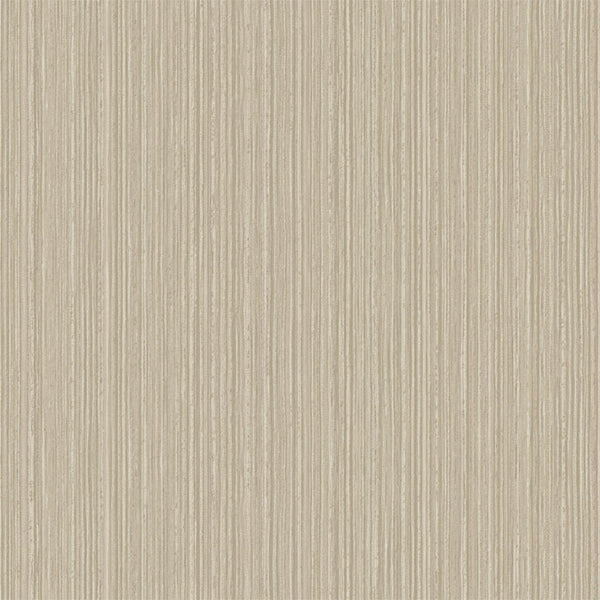 Luxury Beige Striped Stripe Textured Wallpaper, Modern Non-Woven Wall Covering, 41.7"W x 614"H, Washable Removable for Living