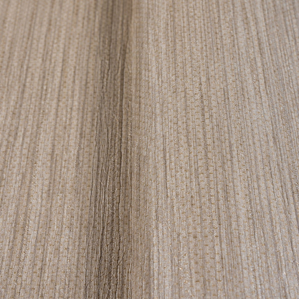 Luxury Beige Striped Stripe Textured Wallpaper, Farmhouse Non-Woven Wall Covering, 41.7"W x 614"H, Washable Removable for Liv