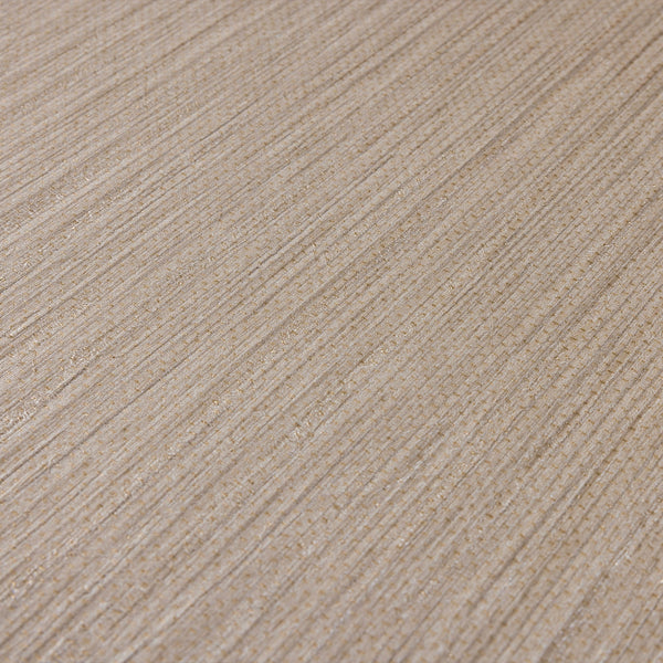 Luxury Beige Striped Stripe Textured Wallpaper, Farmhouse Non-Woven Wall Covering, 41.7"W x 614"H, Washable Removable for Liv