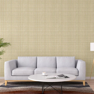 Luxury Beige Striped Stripe 3D Embossed Wallpaper, Premium Non-Woven Wall Covering, 41.7"W x 614"H, Washable Removable for Li