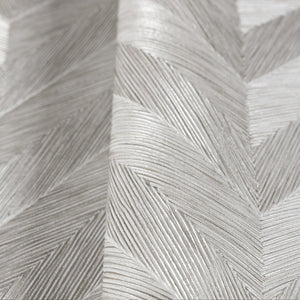 Luxury Beige Chevron Geometric Wallpaper, Premium Non-Woven Wall Covering, 41.7"W x 398"H, Washable Removable for Living Room