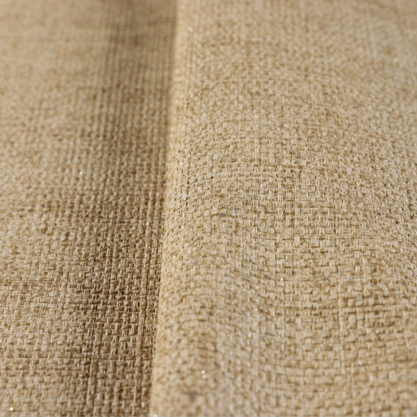 Luxury Beige Fabric Textured Wallpaper, Premium Non-Woven Wall Covering, 41.7"W x 398"H, Washable Removable for Living Room B