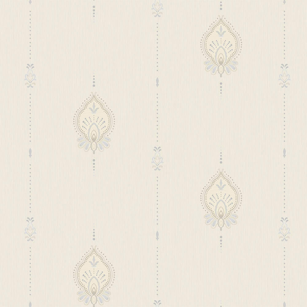 Luxury Beige Striped Stripe Textured Wallpaper, Victorian Non-Woven Wall Covering, 41.7"W x 614"H, Washable Removable for Liv