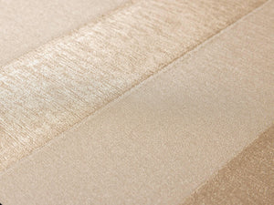 Luxury Beige Striped Stripe Textured Wallpaper, Farmhouse Non-Woven Wall Covering, 41.7"W x 614"H, Washable Removable for Liv