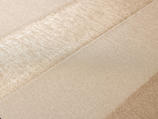 Luxury Beige Striped Stripe Textured Wallpaper, Farmhouse Non-Woven Wall Covering, 41.7"W x 614"H, Washable Removable for Liv