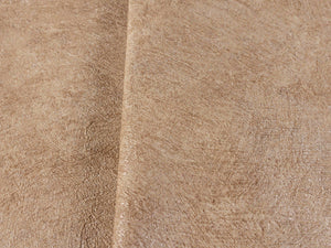 Luxury Beige Distressed Metallic 3D Embossed Wallpaper, Mediterranean Non-Woven Wall Covering, 41.7"W x 614"H, Washable Remov