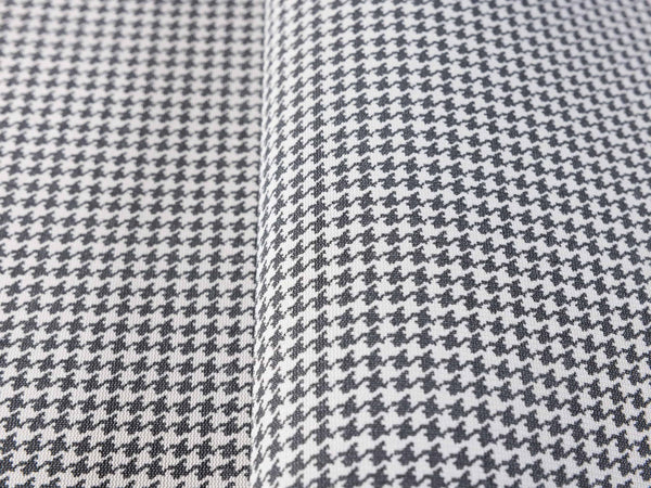 Luxury Black Houndstooth Textured Wallpaper, Classic Non-Woven Wall Covering, 41.7"W x 614"H, Washable Removable for Living R