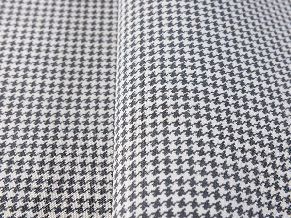 Luxury Black Houndstooth Textured Wallpaper, Classic Non-Woven Wall Covering, 41.7"W x 614"H, Washable Removable for Living R