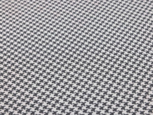 Luxury Black Houndstooth Textured Wallpaper, Classic Non-Woven Wall Covering, 41.7"W x 614"H, Washable Removable for Living R