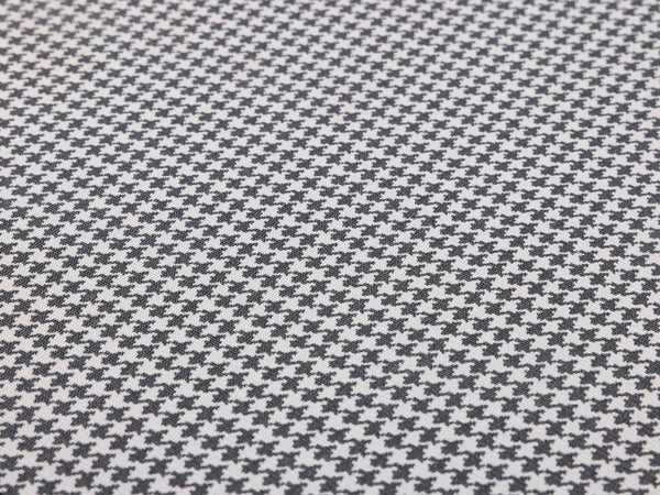 Luxury Black Houndstooth Textured Wallpaper, Classic Non-Woven Wall Covering, 41.7"W x 614"H, Washable Removable for Living R