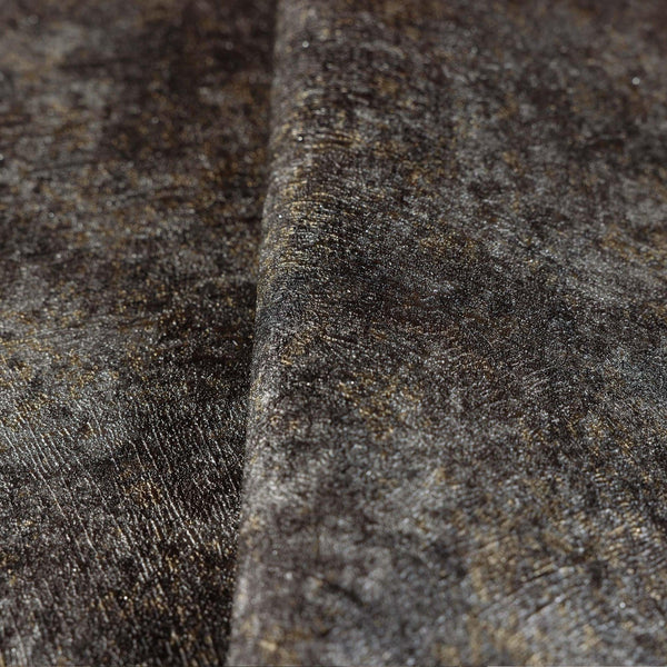 Luxury Black Abstract Distressed 3D Embossed Wallpaper, Contemporary Non-Woven Wall Covering, 41.7"W x 398"H, Washable Remova