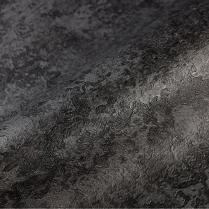 Luxury Black Abstract Metallic 3D Embossed Wallpaper, Contemporary Non-Woven Wall Covering, 41.7"W x 614"H, Washable Removabl