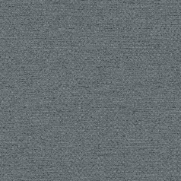 Luxury Blue Textured Wallpaper, Scandinavian Non-Woven Wall Covering, 41.7"W x 614"H, Washable Removable for Living Room Bedr