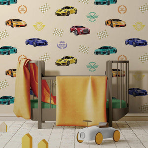 Luxury Textured Wallpaper, Premium Non-Woven Wall Covering, 41.7"W x 614"H, Washable Removable for Living Room Bedroom Accent