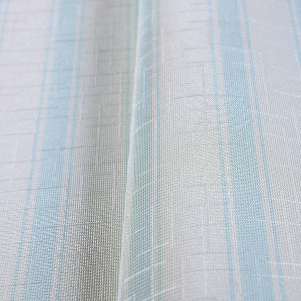 Luxury Blue Striped Textured Wallpaper, Premium Non-Woven Wall Covering, 41.7"W x 614"H, Washable Removable for Living Room B