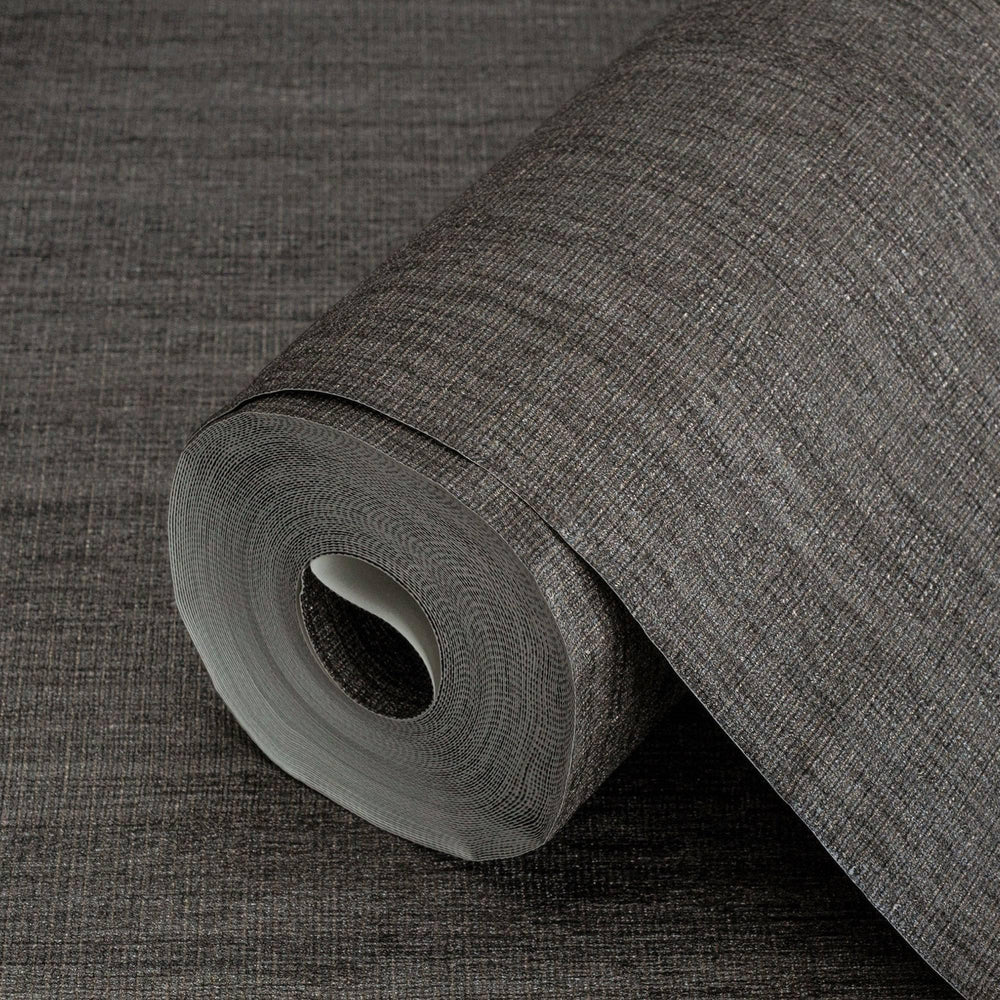 Luxury Brown Abstract Striped 3D Embossed Wallpaper, Traditional Non-Woven Wall Covering, 41.7"W x 614"H, Washable Removable 
