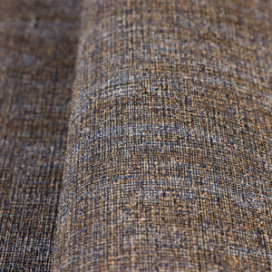 Luxury Brown Fabric Abstract Textured Wallpaper, Contemporary Non-Woven Wall Covering, 41.7"W x 614"H, Washable Removable for