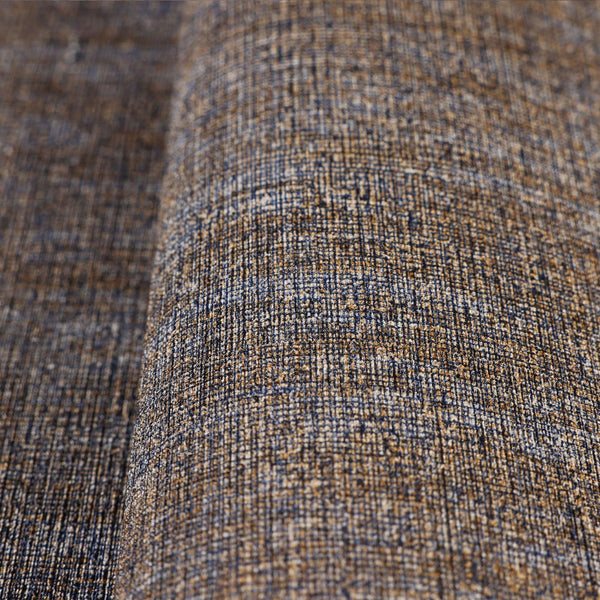 Luxury Brown Fabric Abstract Textured Wallpaper, Contemporary Non-Woven Wall Covering, 41.7"W x 614"H, Washable Removable for