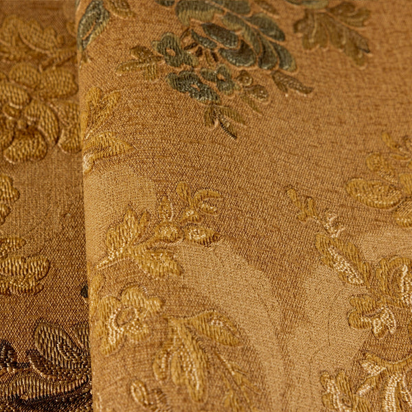 Luxury Brown Floral Geometric Textured Wallpaper, Farmhouse Non-Woven Wall Covering, 41.7"W x 614"H, Washable Removable for L