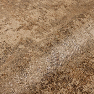 Luxury Brown Abstract Distressed Textured Wallpaper, Contemporary Non-Woven Wall Covering, 41.7"W x 614"H, Washable Removable