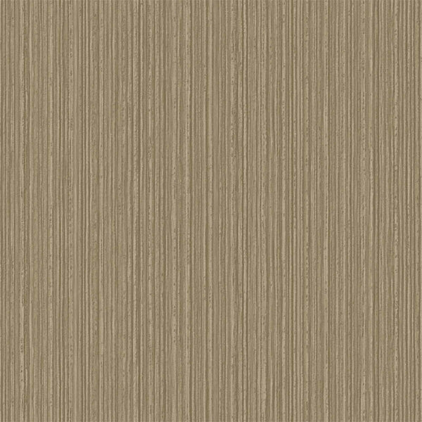 Luxury Brown Striped Stripe Textured Wallpaper, Farmhouse Non-Woven Wall Covering, 41.7"W x 614"H, Washable Removable for Liv
