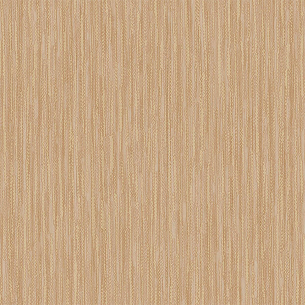 Luxury Brown Striped Stripe 3D Embossed Wallpaper, Premium Non-Woven Wall Covering, 41.7"W x 614"H, Washable Removable for Li