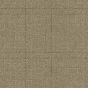 Luxury Brown Geometric Textured Wallpaper, Premium Non-Woven Wall Covering, 41.7"W x 398"H, Washable Removable for Living Roo