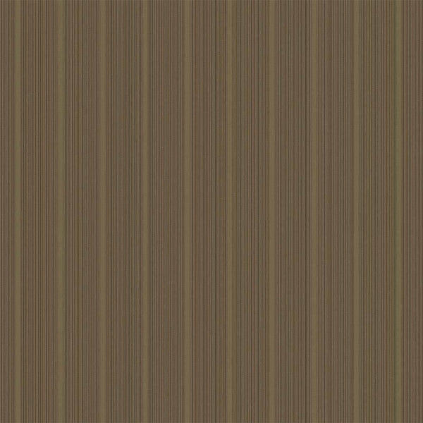 Luxury Brown Fabric Striped 3D Embossed Wallpaper, Traditional Non-Woven Wall Covering, 41.7"W x 614"H, Washable Removable fo