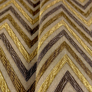 Luxury Brown Chevron Geometric Wallpaper, Boho Non-Woven Wall Covering, 41.7"W x 614"H, Washable Removable for Living Room Be