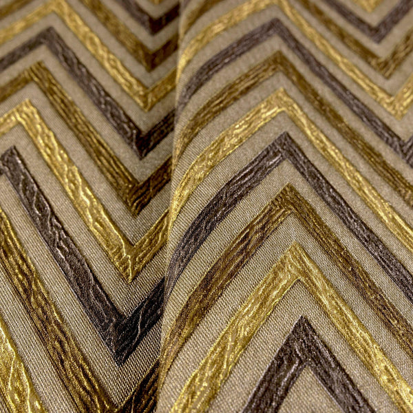 Luxury Brown Chevron Geometric Wallpaper, Boho Non-Woven Wall Covering, 41.7"W x 614"H, Washable Removable for Living Room Be
