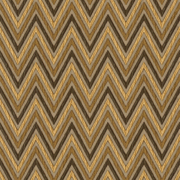 Luxury Brown Chevron Geometric Wallpaper, Boho Non-Woven Wall Covering, 41.7"W x 614"H, Washable Removable for Living Room Be