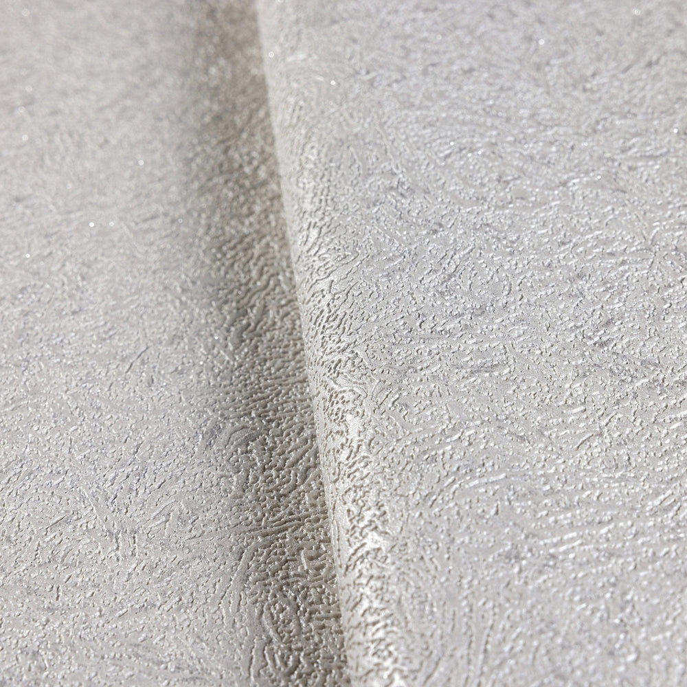 Luxury Gray Abstract Embossed 3D Embossed Wallpaper, Contemporary Non-Woven Wall Covering, 41.7"W x 398"H, Washable Removable