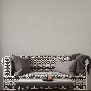 Luxury Gray Abstract Embossed 3D Embossed Wallpaper, Contemporary Non-Woven Wall Covering, 41.7"W x 398"H, Washable Removable