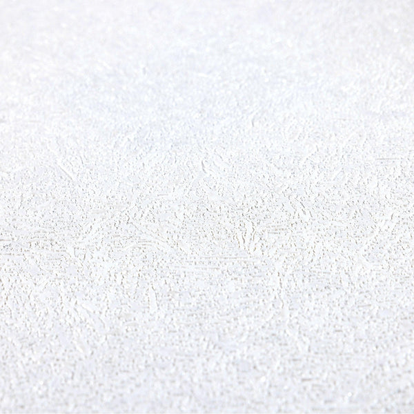 Luxury White Abstract Embossed 3D Embossed Wallpaper, Contemporary Non-Woven Wall Covering, 41.7"W x 398"H, Washable Removabl