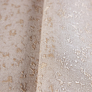 Luxury Beige Abstract Metallic 3D Embossed Wallpaper, Farmhouse Non-Woven Wall Covering, 41.7"W x 398"H, Washable Removable f