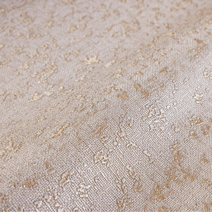 Luxury Beige Abstract Metallic 3D Embossed Wallpaper, Farmhouse Non-Woven Wall Covering, 41.7"W x 398"H, Washable Removable f