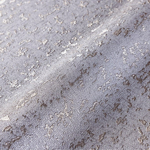 Luxury Gray Abstract Metallic 3D Embossed Wallpaper, Contemporary Non-Woven Wall Covering, 41.7"W x 398"H, Washable Removable