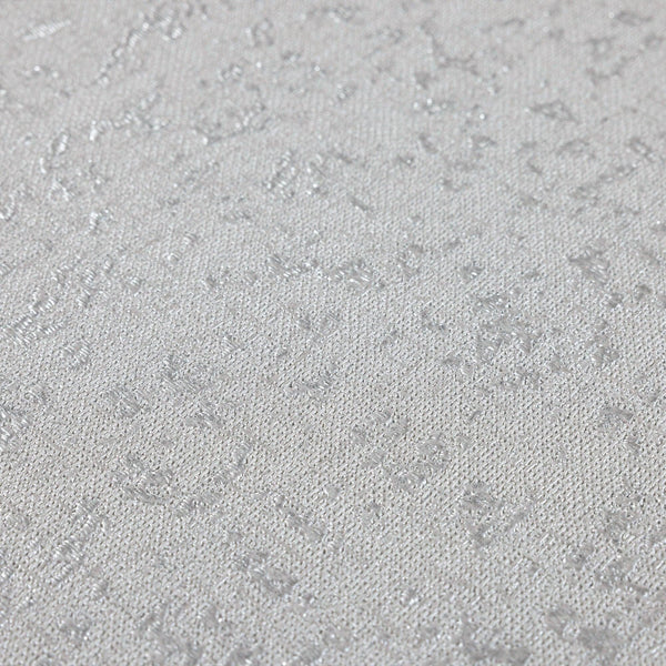 Luxury Gray Abstract Metallic 3D Embossed Wallpaper, Elegant Non-Woven Wall Covering, 41.7"W x 398"H, Washable Removable for 