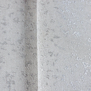 Luxury Gray Abstract Metallic 3D Embossed Wallpaper, Elegant Non-Woven Wall Covering, 41.7"W x 398"H, Washable Removable for 
