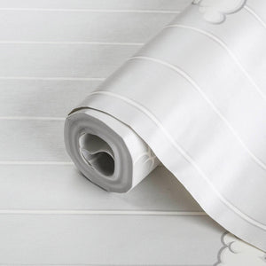 Luxury Textured Wallpaper, Premium Non-Woven Wall Covering, 41.7"W x 614"H, Washable Removable for Living Room Bedroom Accent