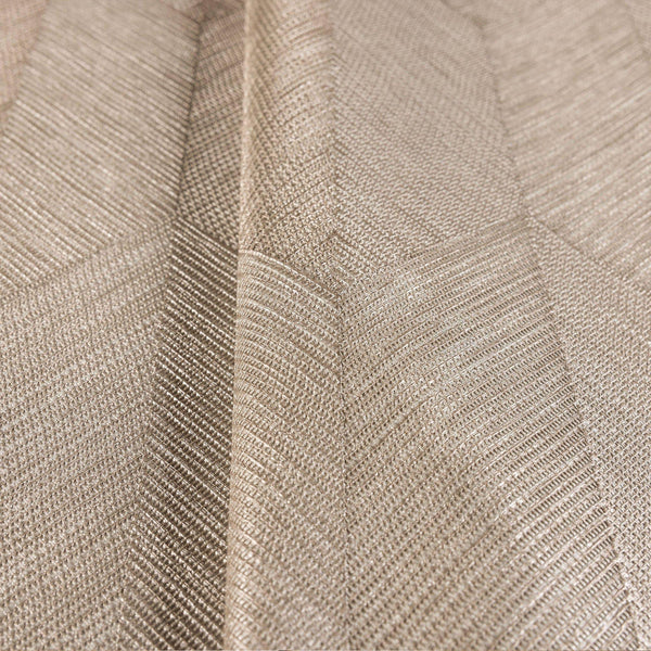 Luxury Beige Chevron Geometric 3D Embossed Wallpaper, Contemporary Non-Woven Wall Covering, 41.7"W x 614"H, Washable Removabl