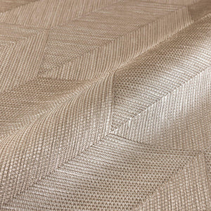 Luxury Beige Chevron Geometric 3D Embossed Wallpaper, Contemporary Non-Woven Wall Covering, 41.7"W x 614"H, Washable Removabl