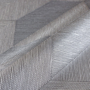 Luxury Beige Chevron Geometric 3D Embossed Wallpaper, Contemporary Non-Woven Wall Covering, 41.7"W x 614"H, Washable Removabl