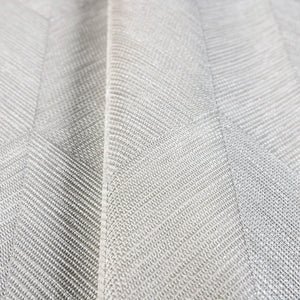 Luxury Cream Chevron Geometric 3D Embossed Wallpaper, Boho Non-Woven Wall Covering, 41.7"W x 614"H, Washable Removable for Li