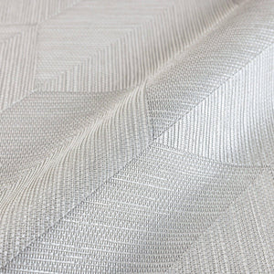 Luxury Cream Chevron Geometric 3D Embossed Wallpaper, Boho Non-Woven Wall Covering, 41.7"W x 614"H, Washable Removable for Li