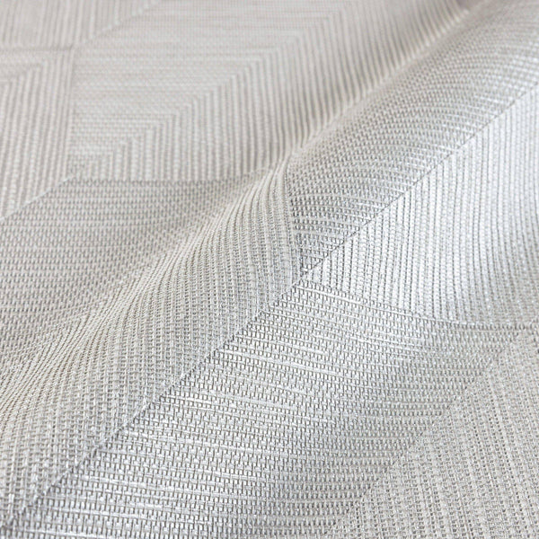 Luxury Cream Chevron Geometric 3D Embossed Wallpaper, Boho Non-Woven Wall Covering, 41.7"W x 614"H, Washable Removable for Li